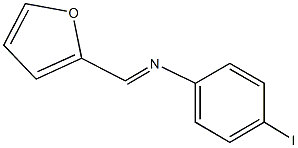 N-(2-furylmethylene)-N-(4-iodophenyl)amine 结构式