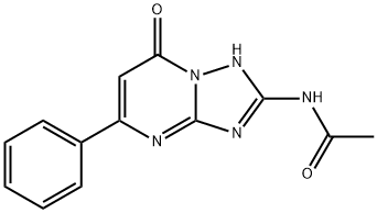 N-(7-oxo-5-phenyl-4,7-dihydro[1,2,4]triazolo[1,5-a]pyrimidin-2-yl)acetamide 结构式