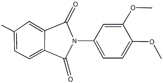 2-(3,4-dimethoxyphenyl)-5-methyl-1H-isoindole-1,3(2H)-dione 结构式