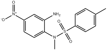 N-{2-amino-4-nitrophenyl}-N,4-dimethylbenzenesulfonamide 结构式
