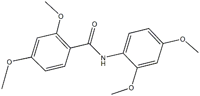 N-(2,4-dimethoxyphenyl)-2,4-dimethoxybenzamide 结构式