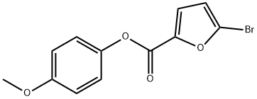 4-methoxyphenyl 5-bromo-2-furoate 结构式