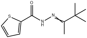 N'-(1,2,2-trimethylpropylidene)-2-thiophenecarbohydrazide 结构式