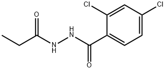 2,4-dichloro-N'-propionylbenzohydrazide 结构式