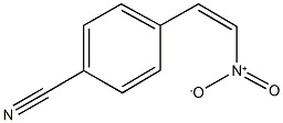 4-{2-nitrovinyl}benzonitrile 结构式