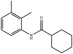 N-(2,3-dimethylphenyl)cyclohexanecarboxamide 结构式