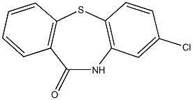 8-chlorodibenzo[b,f][1,4]thiazepin-11(10H)-one 结构式