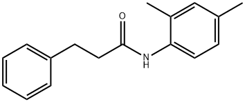 N-(2,4-dimethylphenyl)-3-phenylpropanamide 结构式