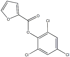 2,4,6-trichlorophenyl 2-furoate 结构式