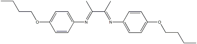 N-(4-butoxyphenyl)-N-{2-[(4-butoxyphenyl)imino]-1-methylpropylidene}amine 结构式