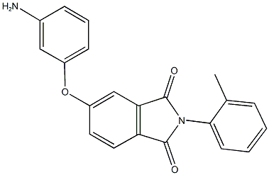 5-(3-aminophenoxy)-2-(2-methylphenyl)-1H-isoindole-1,3(2H)-dione 结构式