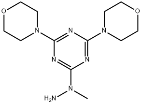 2-(1-methylhydrazino)-4,6-di(4-morpholinyl)-1,3,5-triazine 结构式
