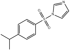 1-[(4-isopropylphenyl)sulfonyl]-1H-imidazole 结构式