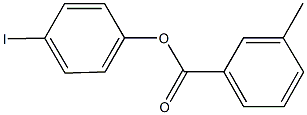 4-iodophenyl 3-methylbenzoate 结构式