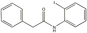 N-(2-iodophenyl)-2-phenylacetamide 结构式