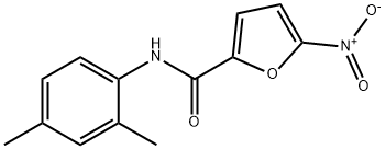 N-(2,4-dimethylphenyl)-5-nitrofuran-2-carboxamide 结构式