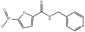 5-nitro-N-(4-pyridinylmethyl)-2-furamide 结构式