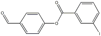 4-formylphenyl 3-iodobenzoate 结构式