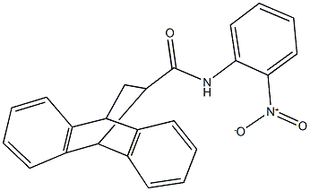 N-{2-[hydroxy(oxido)amino]phenyl}tetracyclo[6.6.2.0~2,7~.0~9,14~]hexadeca-2,4,6,9,11,13-hexaene-15-carboxamide 结构式