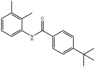 4-tert-butyl-N-(2,3-dimethylphenyl)benzamide 结构式