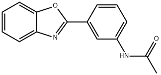 N-[3-(1,3-benzoxazol-2-yl)phenyl]acetamide 结构式