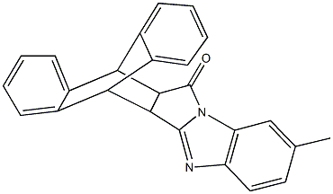 8-methyl-4,11-diazaheptacyclo[12.6.6.0~2,13~.0~3,11~.0~5,10~.0~15,20~.0~21,26~]hexacosa-3,5,7,9,15,17,19,21,23,25-decaen-12-one 结构式
