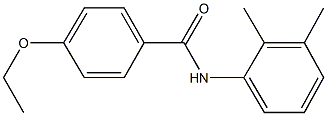N-(2,3-dimethylphenyl)-4-ethoxybenzamide 结构式
