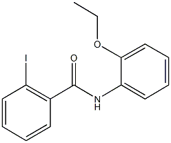 N-(2-ethoxyphenyl)-2-iodobenzamide 结构式