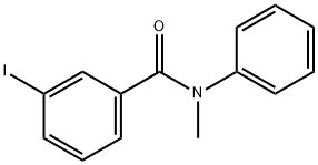 3-iodo-N-methyl-N-phenylbenzamide 结构式