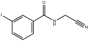 N-(cyanomethyl)-3-iodobenzamide 结构式