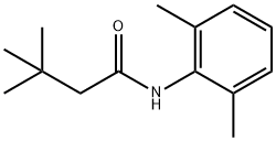 N-(2,6-dimethylphenyl)-3,3-dimethylbutanamide 结构式