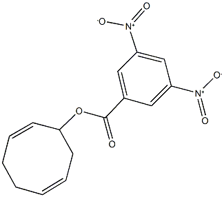 2,6-cyclooctadien-1-yl 3,5-bisnitrobenzoate 结构式