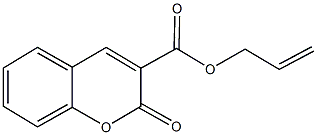 allyl 2-oxo-2H-chromene-3-carboxylate 结构式