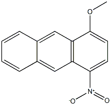 1-methoxy-4-nitroanthracene 结构式