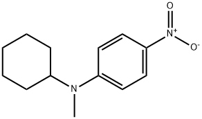 N-cyclohexyl-N-methyl-4-nitroaniline 结构式