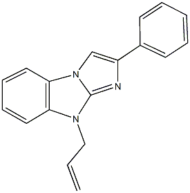 9-allyl-2-phenyl-9H-imidazo[1,2-a]benzimidazole 结构式
