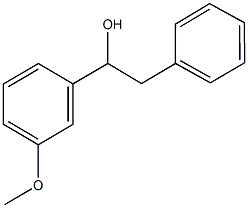 1-(3-methoxyphenyl)-2-phenylethanol 结构式