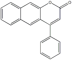 4-phenyl-2H-benzo[g]chromen-2-one 结构式