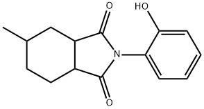 2-(2-hydroxyphenyl)-5-methylhexahydro-1H-isoindole-1,3(2H)-dione 结构式