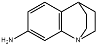 1-azatricyclo[6.2.2.0~2,7~]dodeca-2,4,6-trien-4-ylamine 结构式