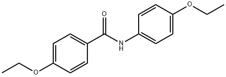 4-ethoxy-N-(4-ethoxyphenyl)benzamide 结构式