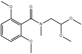 N-(2,2-dimethoxyethyl)-2,6-dimethoxy-N-methylbenzamide 结构式
