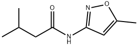 3-methyl-N-(5-methyl-3-isoxazolyl)butanamide 结构式