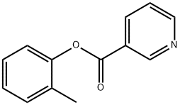 2-methylphenyl nicotinate 结构式