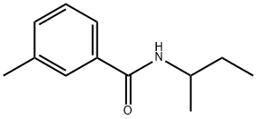 N-(sec-butyl)-3-methylbenzamide 结构式