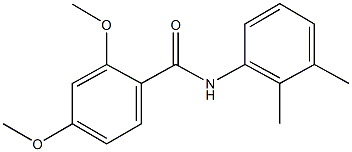N-(2,3-dimethylphenyl)-2,4-dimethoxybenzamide 结构式