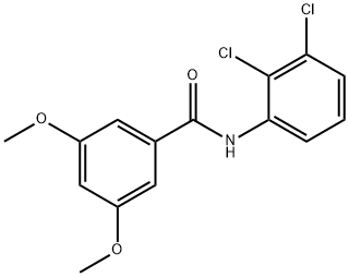 N-(2,3-dichlorophenyl)-3,5-dimethoxybenzamide 结构式