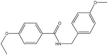 4-ethoxy-N-(4-methoxybenzyl)benzamide 结构式