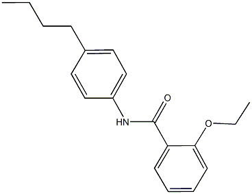 N-(4-butylphenyl)-2-ethoxybenzamide 结构式