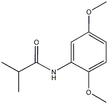 N-(2,5-dimethoxyphenyl)-2-methylpropanamide 结构式